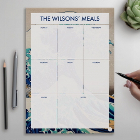 Meal planner notepad