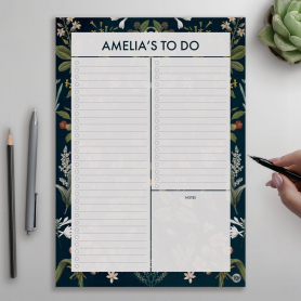 Personalised To Do List Notepad