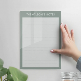 Personalized Acrylic Message Board