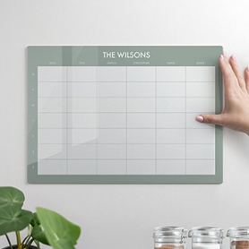 Personalised Weekly Planner | Wall & Magnetic Family Planner - Tinyme