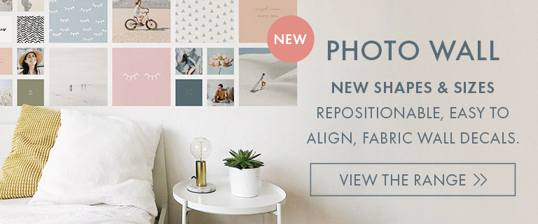 Photo Wall - New Shapes & Sizes!